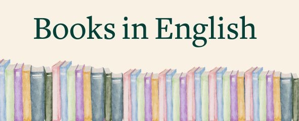 Imagen libros y texto en inglés