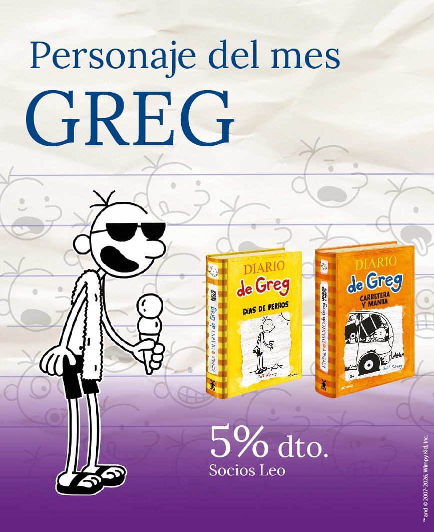 Greg, personaje infantil del mes