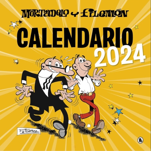 El calendario de Mortadelo y Filemón para 2024