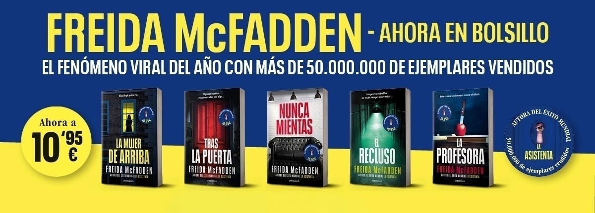 Imagen libros de bolsillo Freida McFadden