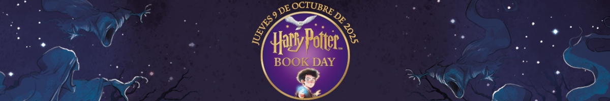 Cartel de este año para la Harry Potter Book Day