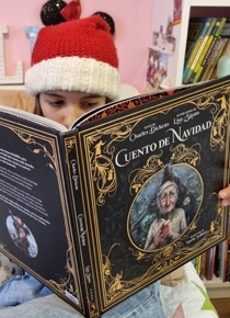 imagen niña leyendo