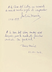 Julián y Javier Marías