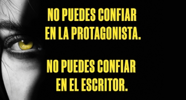 Fondo negro y el texto retorcidamente adictivo