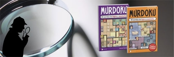 portada libros y silueta detective