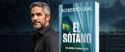 El autor Roberto Leal y su libro
