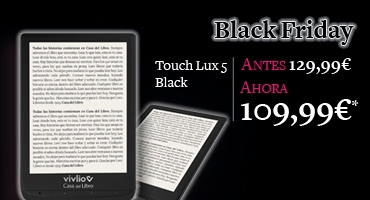 eReader Touch Lux 5 ¡20 euros de descuento!