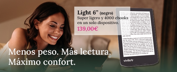 eReader Vivlio Light 6 Negro