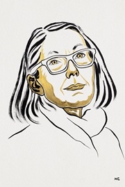 Dibujo de Anne Carson