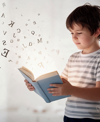 niño leyendo