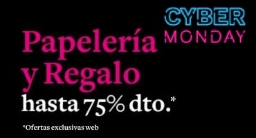 75% de descuento en selección de Papelería y regalo