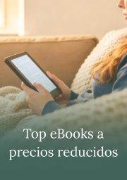 mujer con eReader
