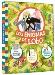 ilustración con lobo y sus amigos