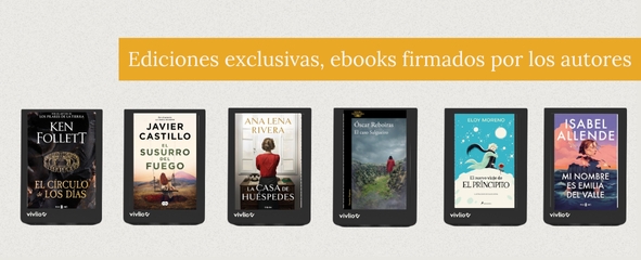 ereader con imagenes de los libros