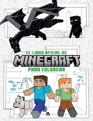 El libro oficial de Minecraft para colorear