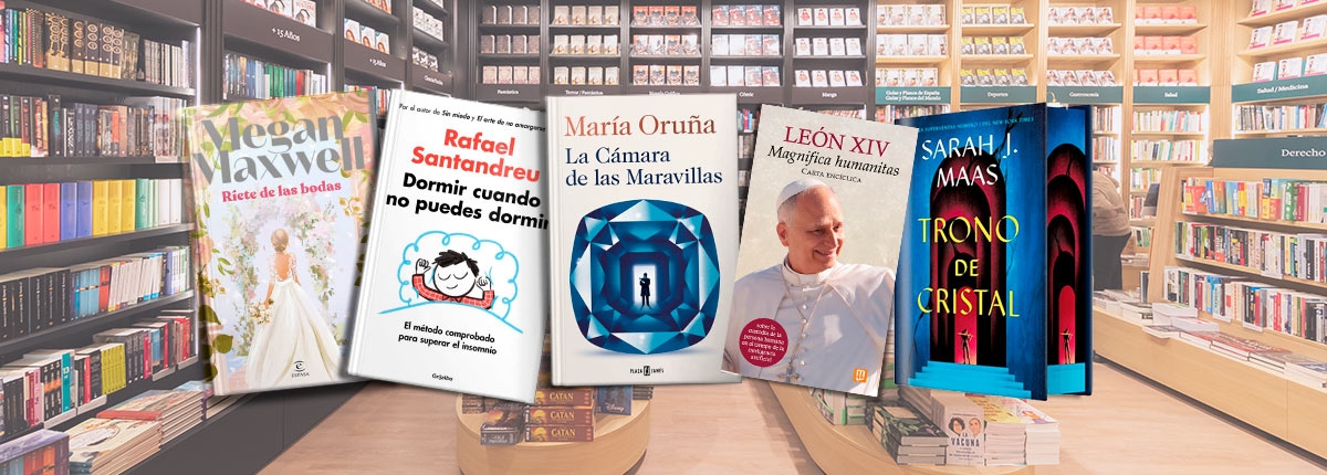 las 5 portadas de los libos imprescindibles