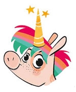 El unicornio de las letras